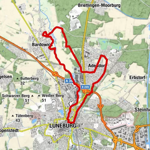 Lüneburg: Lüneburger Backsteintour (Tagestour 20 km)