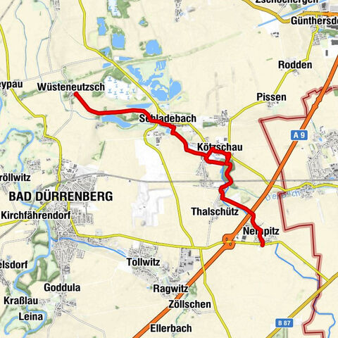 Elster-Floßgraben Wanderweg