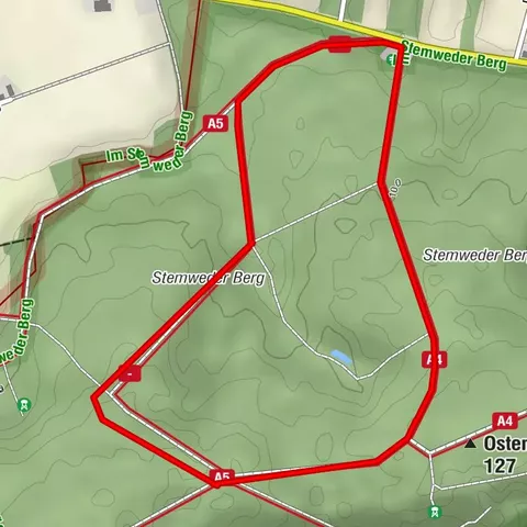 Stemweder Berge Rundwanderweg Blau