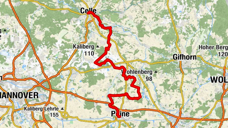 Kultur-Route Etappe 9a: Celle-Wienhausen-Peine