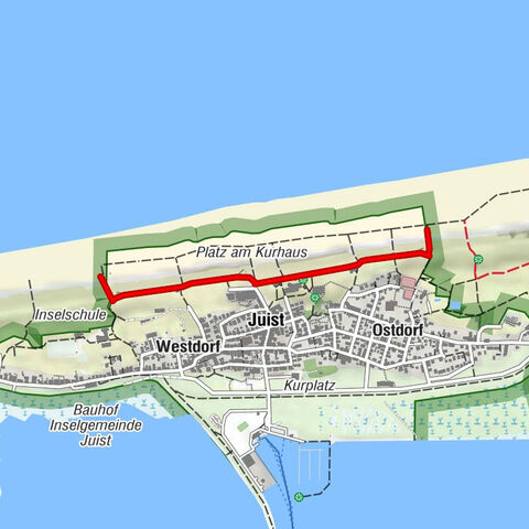 Thalasso Rundweg Badestrand