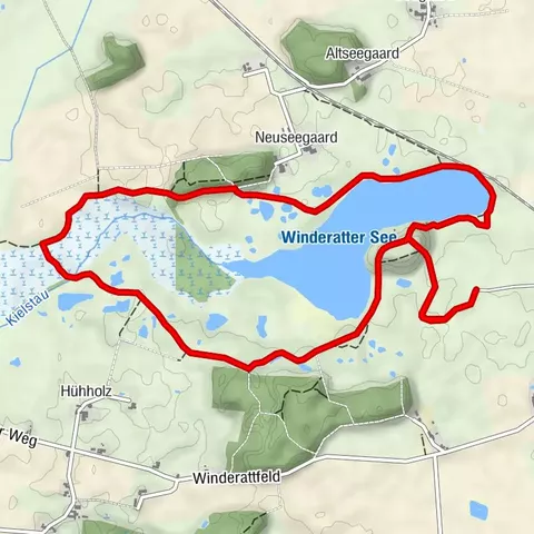 Wanderung Winderatter See