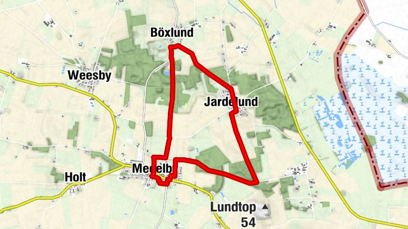 Wanderung Medelby-Ost