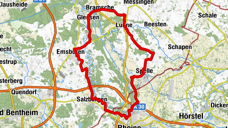 Südliches Emsland – Leben am Fluss