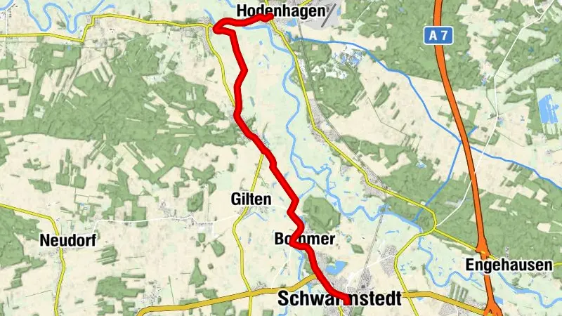 HeidekreisTour Etappe 07: Hodenhagen - Schwarmstedt