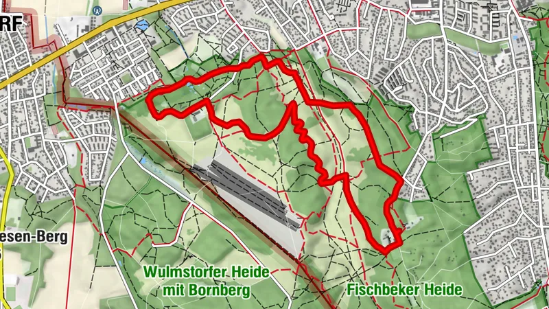 Wanderweg: Heideschleife Fischbeker Heide