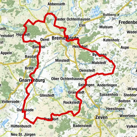 Nordschleife - Rennradtour bei Bremervörde