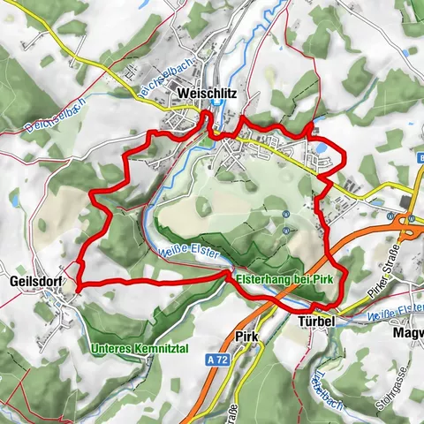 Pirker Brückenweg - Geh.Zeiten