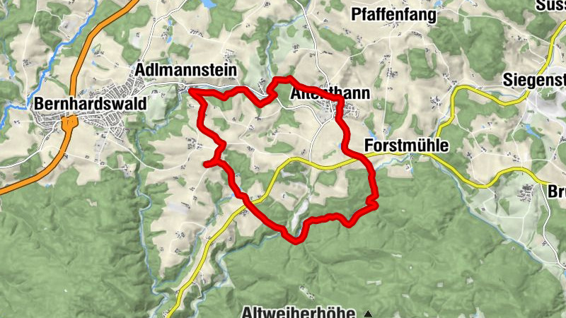 Burgensteigrunde Altenthann