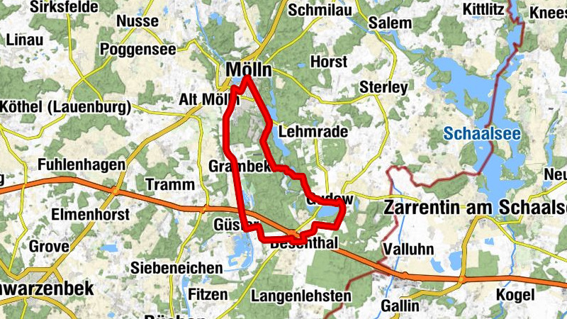 Mit dem Rad durch das Hellbachtal