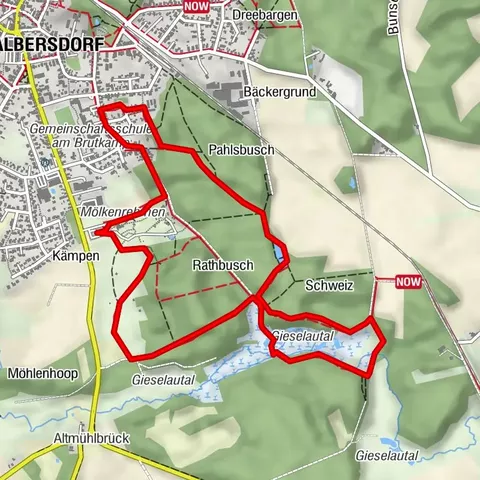 Steinzeitpark, Lisbeth ehrn Diek und Gieselautal