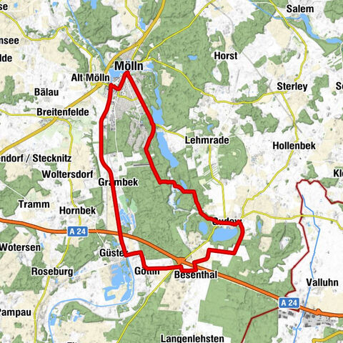Mit dem Rad durch das Hellbachtal