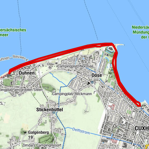Cuxhaven - Terrainkurweg 4