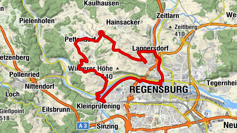 Radtour R5 - Zwischen Regen und Naab