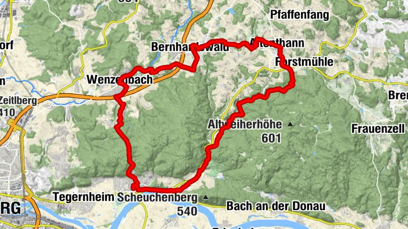 Donaustaufer Burgensteig