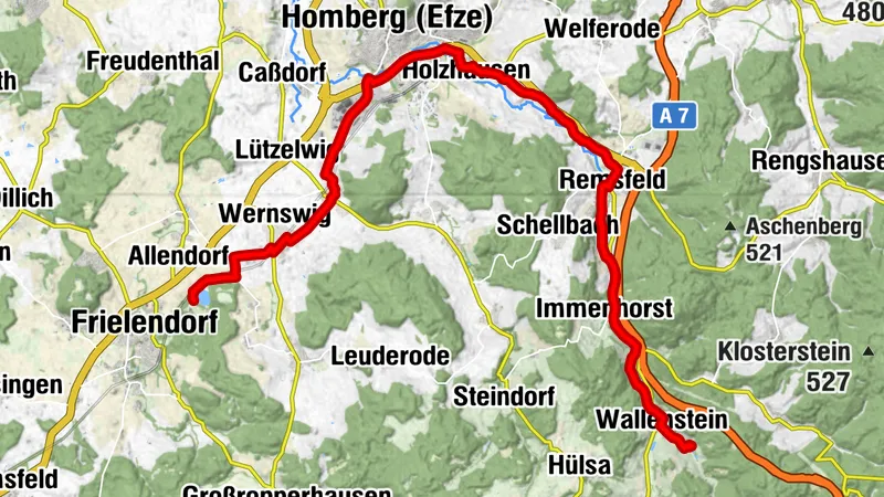 Efze-Vital Radweg