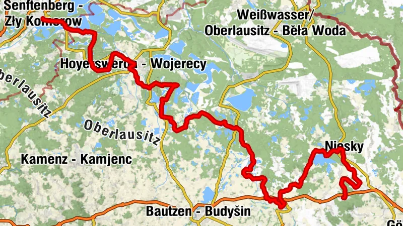 Lausitzer Schlange - Variante Oberlausitz Nord