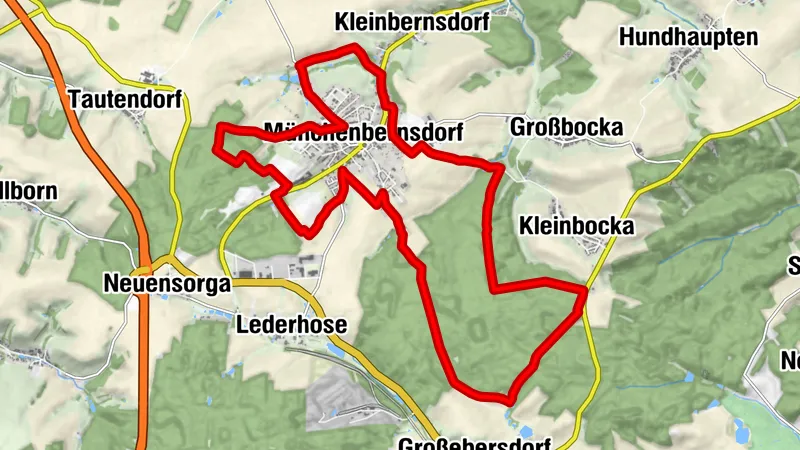 Rund um Münchenbernsdorf