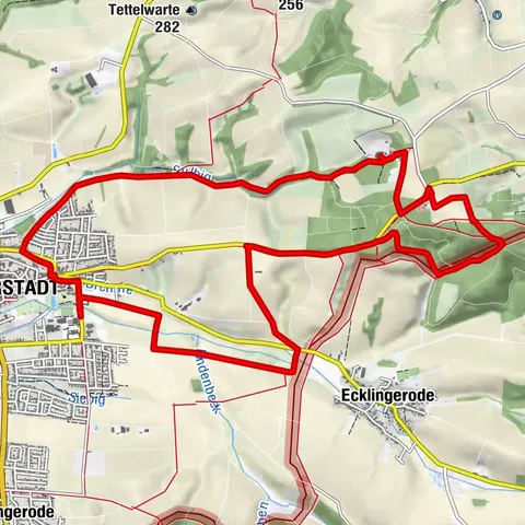 Duderstadt. Rundweg zur Roten Warte