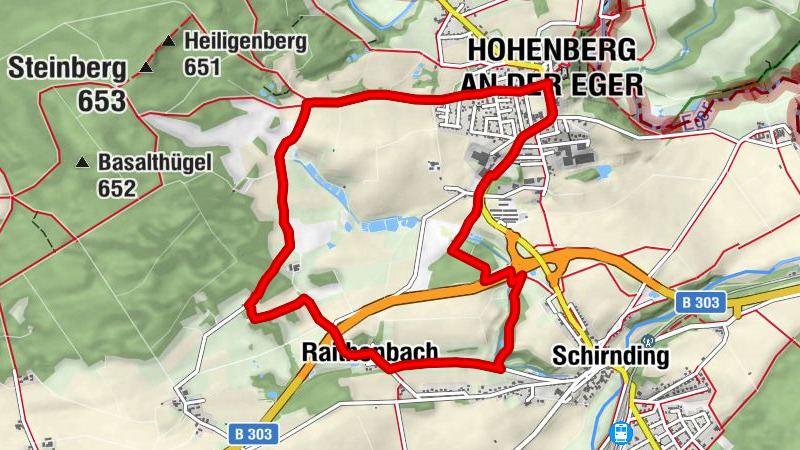 Rundwanderweg 4 Hohenberg