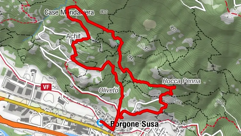 BORGONE - Stein und Oliven