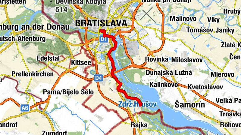 ST201 Bratislava - Čunovo