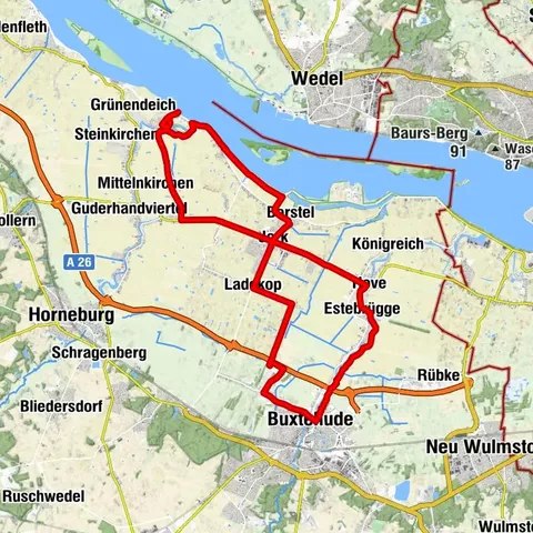 Obstroute - Schleife Buxtehude