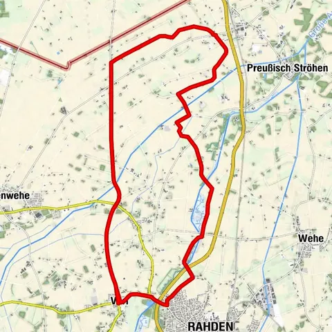 Rahden Tielge-Tour / Radwanderweg 9