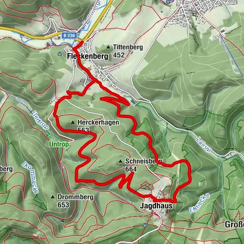 Rundweg um Fleckenberg (F2)