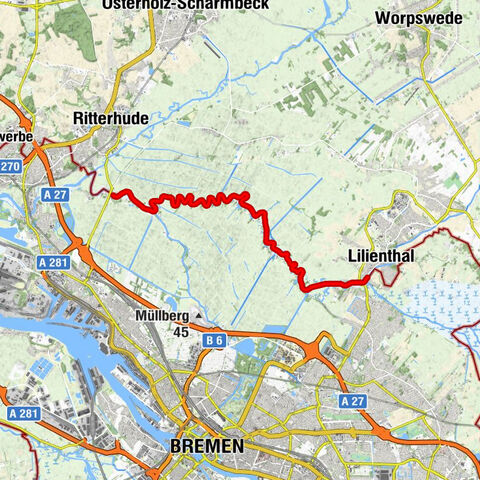 Wasserwandern auf der Wümme