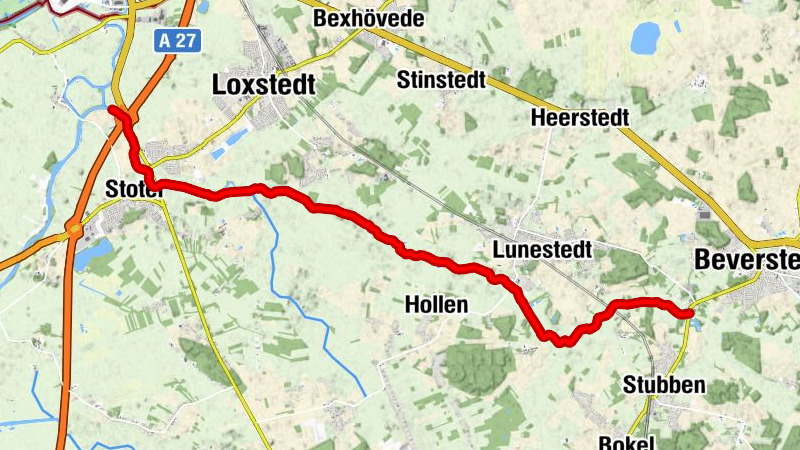 Kanuwandern auf der Lune