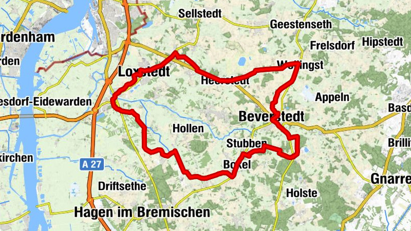 De Luun - Radrundweg über die Lune