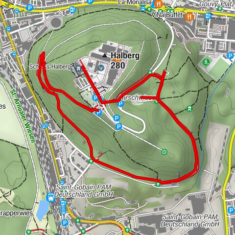 Rundweg "Historischer Halberg"