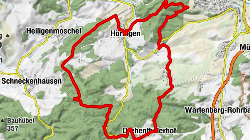 Winnweiler - Hinkelstein (northern tour)