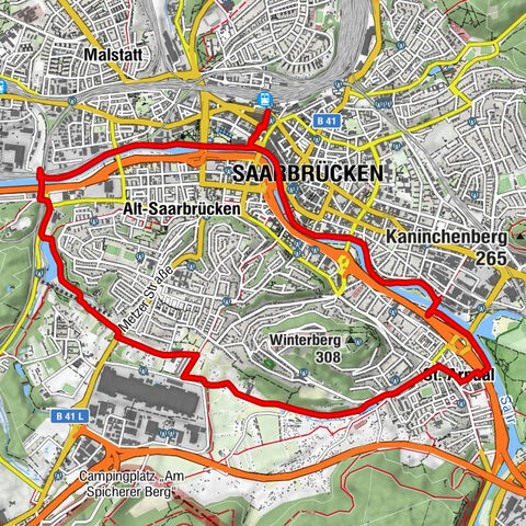 Saarbrücken Cycle Loop