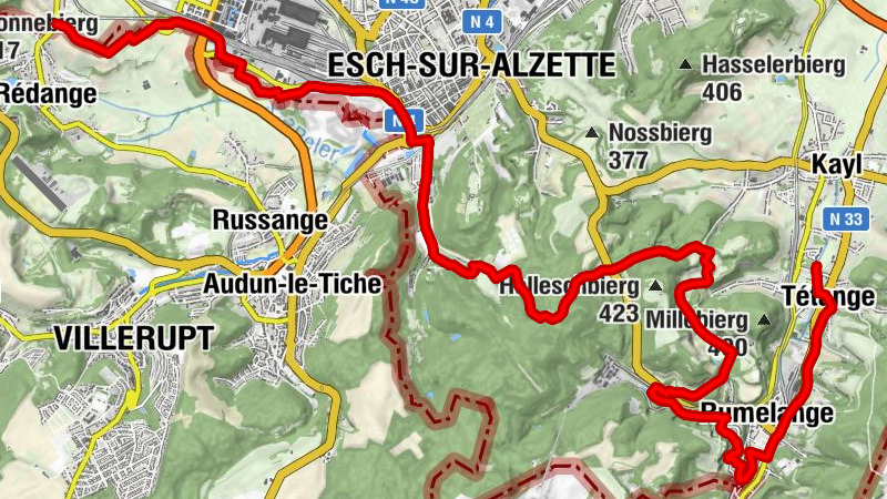 Minett Cycle Preview: Segment Belvaux-Tétange