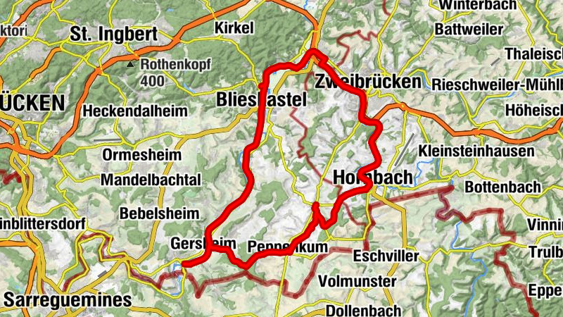 Radtour Gärten mit Geschichte - 4 Gärten in Tälern und auf Hügeln