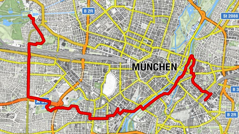 With the bicycle and the camera through Munich - the CO2-saving photobiketour