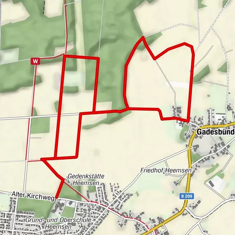 Heemsen-Rote Strecke