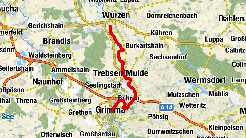 Schlauchboottour von Grimma nach Wurzen (Vereinigte Mulde)