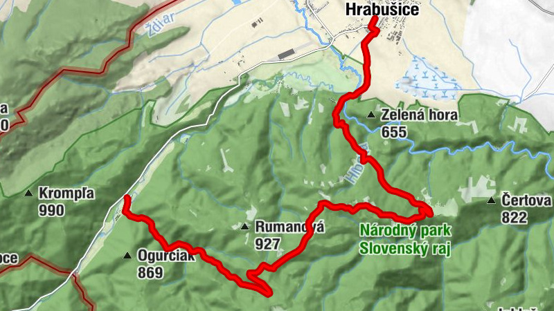 Hike through Piecky gorge to Kláštorisko and back to Hrabušice