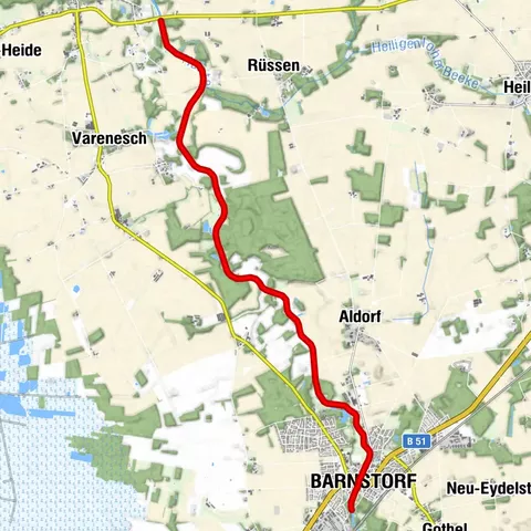 Kanutour auf der Hunte von Barnstorf nach Goldenstedt