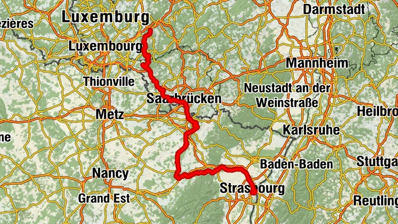 Saar-Elsass-Tour