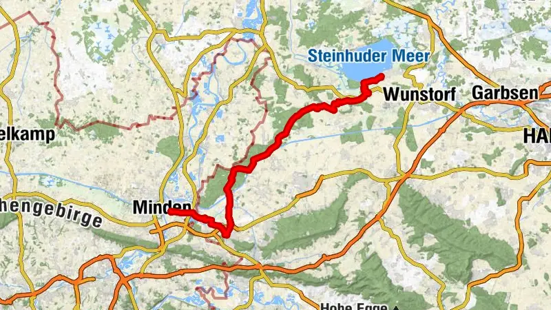 Fürstenroute im Schaumburger Land