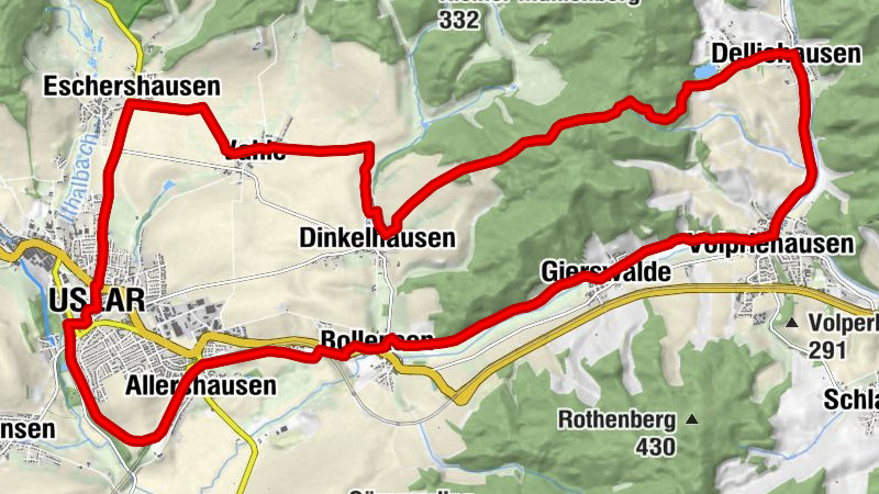 Radtour: ErlebnisLandschaft Delliehausen mit Holzkohlenmeiler