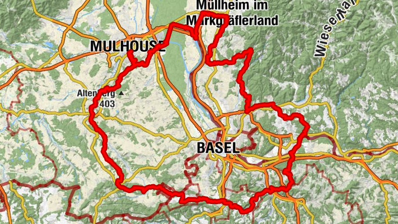 Interregio-Wanderweg: Drei Länder - ein Weg