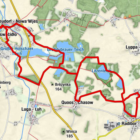 Teichetour Neschwitz Radibor - tura hatow Njeswačidło Radwor