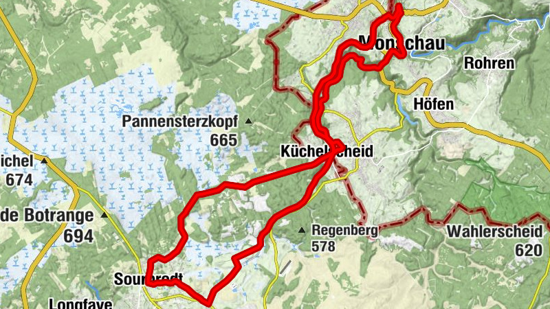 Between Vennbahn and Rur