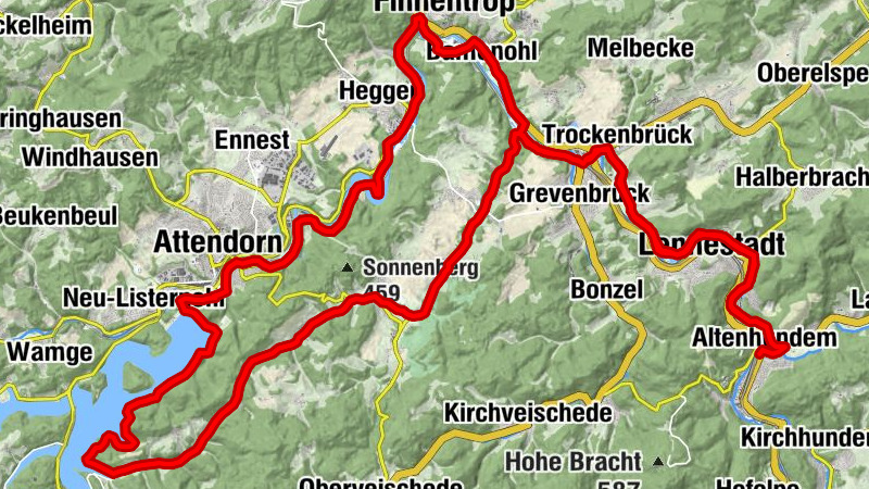 Von Altenhundem zum Biggesee