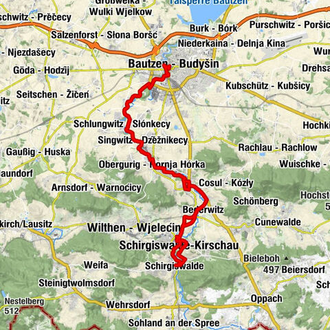 Radeltour 3 - Spreetal-Touren